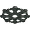 Ekena Millwork Angel Ceiling Medallion (Canopies up to 4 3/8"), 20 7/8"OD x 3 5/8"ID x 1"P, Painted Turtle Crackle CM20ANPTC - alternate 4